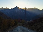 90 Il sole tramonta dietro il Pegherolo